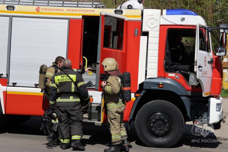 В самарском бизнес-центре 24 мая произошло задымление