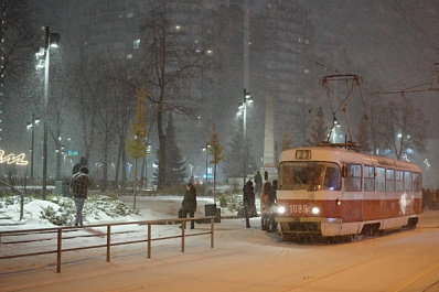 В Самарской области объявлен оранжевый уровень опасности из-за штормового ветра и метели 