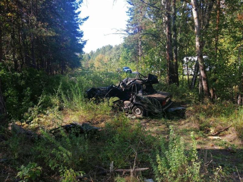 В Самарской области водитель "семерки" погиб, вылетев в кювет с трассы