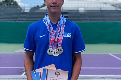 Тольяттинский теннисист взял золото первенства России