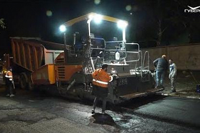 В Самаре приступили к ремонту дороги на проспекте Юных Пионеров