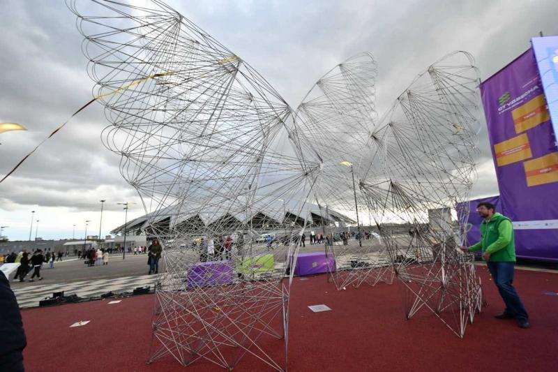 Впервые в истории Студвесны в Самаре установили стелу, посвящённую фестивалю