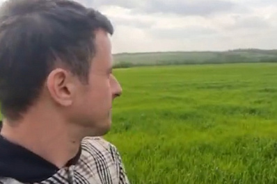 В Снежном появилась плантация молодых сосен, которые привезли из Самарской области