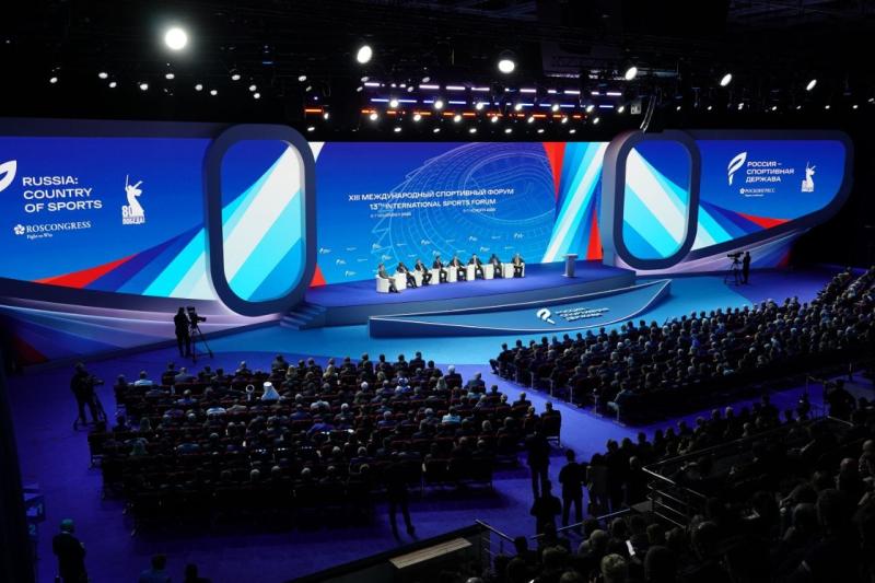 В форуме "Россия – спортивная держава" принимает участие более 50 стран