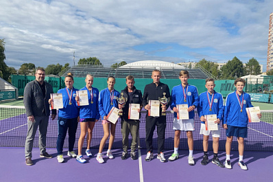 Впервые в истории: сборные юношей и девушек Самарской области по теннису выиграли в первенстве страны