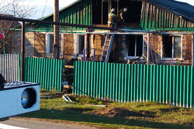 В Самарской области при пожаре погибли мужчина и женщина