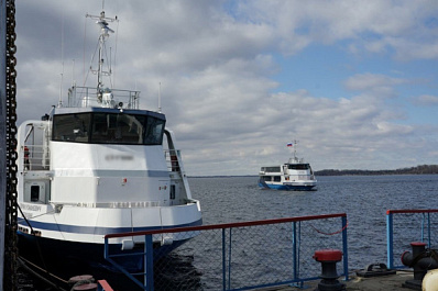 24 октября в Самарской области приостановили движение на речной переправе из-за тумана