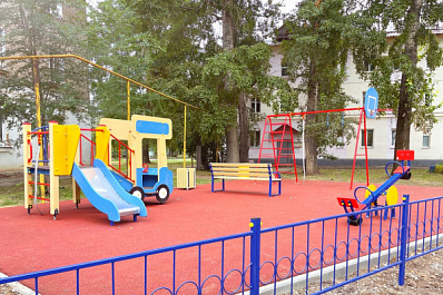 В Отрадном завершилось благоустройство восьми дворов 