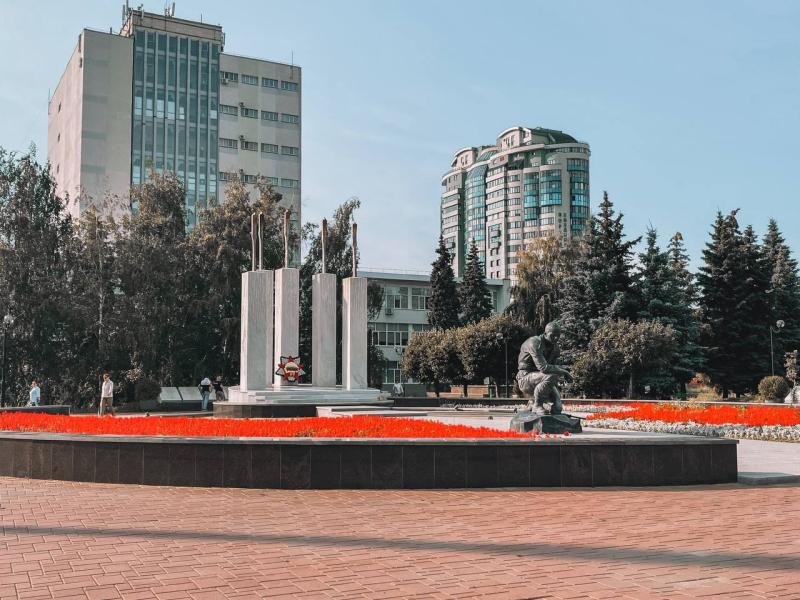 Стало известно, почему не работает фонтан на площади Памяти воинам-интернационалистам в Самаре