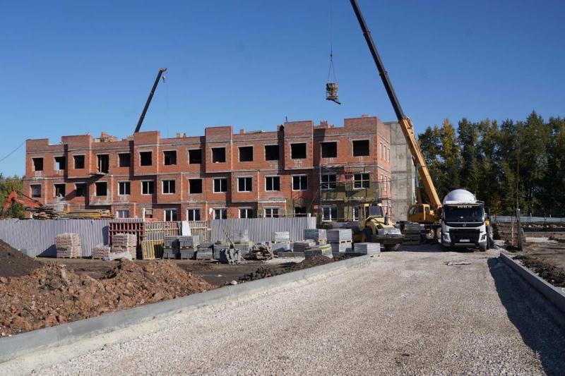 Новый детсад в Красном Яре построят в декабре