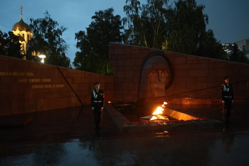 Самарская область присоединилась к акциям "Огненные картины войны" и "Свеча памяти"