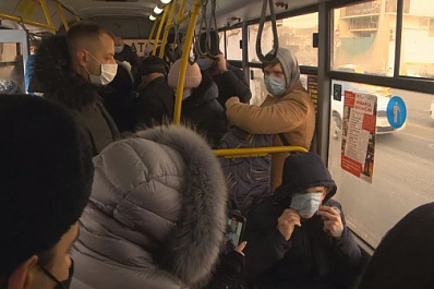 В регионе проверяют, надевают ли маски пассажиры общественного транспорта 
