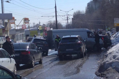 В Самаре из-за ДТП на Ташкентской автобусы № 21 и 41 пустили в объезд