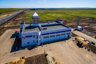 Завершилось строительство пожарного депо в ОЭЗ Тольятти