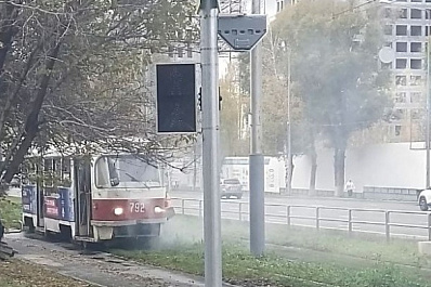 В Самаре 14 октября из-за аварии на путях встали трамваи