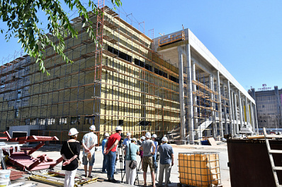 Ледовый Дворец спорта в Самаре возводится без отставаний