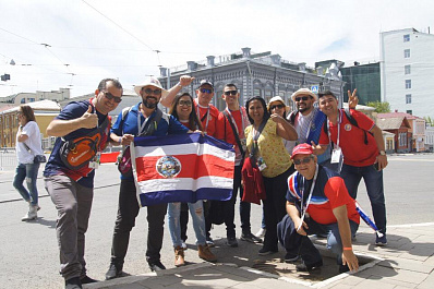 Около 10 тысяч костариканцев и сербов посетят матч 17 июня на Самара Арене