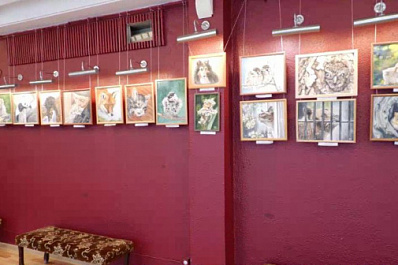 В Самаре открылась выставка картин актера "СамАрта" Юрия Землякова