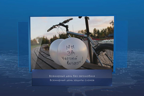 Всемирный день без автомобиля. Календарь губернии от 22 сентября