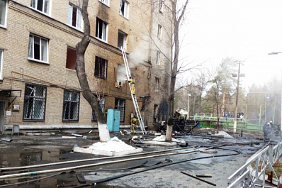 МЧС назвало предварительную причину крупного пожара в челябинской больнице