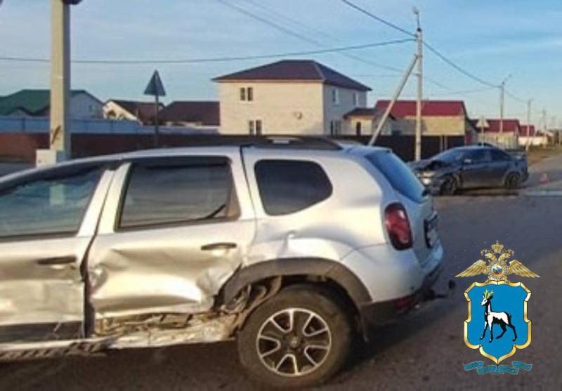 В Самарской области два пенсионера попали в больницу после ДТП