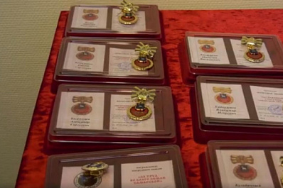 В Самаре наградили спасателей и сотрудников МЧС