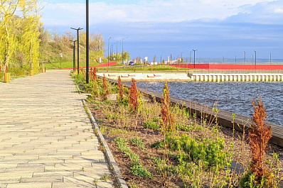 Тольяттинцев приглашают на прогулки по второй очереди набережной Автозаводского района