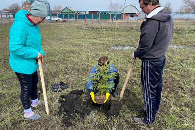 В Волжском районе идет благоустройство парков 