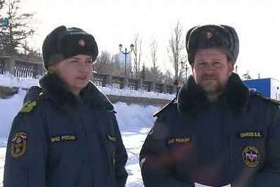 Инспекторы ГИМС напомнили самарцам о правилах безопасного поведения на льду