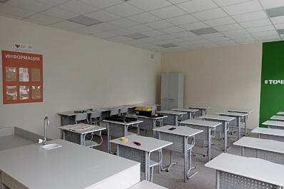 В новой "Точке роста" Кошкинского района монтируют оборудование 