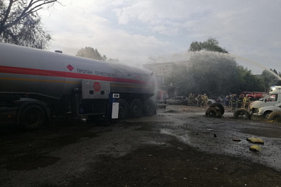 Один человек пострадал при перекачке газа на заправке в Самаре 31 июля