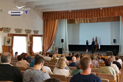 В самарском военном госпитале для бойцов организовали концерт