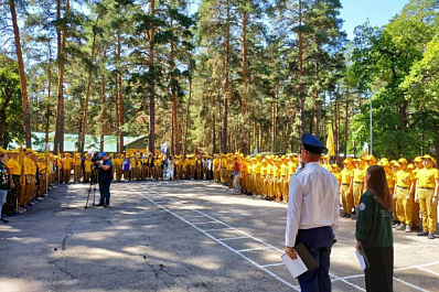 Завершились смены в военно-историческом лагере "Страна Героев" Российского военно-исторического общества