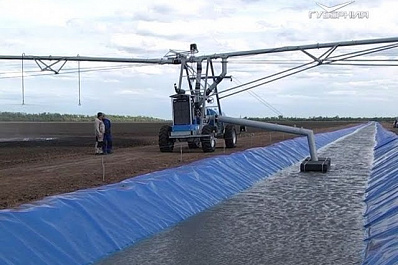 В Самарской области запущен новый оросительный участок площадью 910 га
