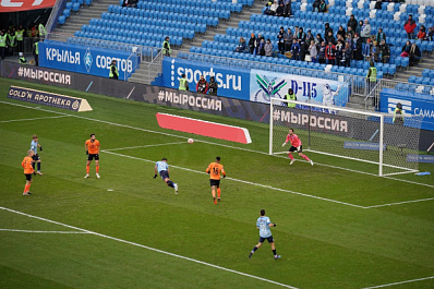 "Крылья Советов" на своем поле обыграли "Урал" со счетом 3:1