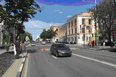 В Самаре Солярис сбил на зебре 13-летнюю велосипедистку