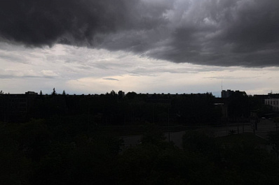 Самару 21 мая накрыла мощная гроза с градом