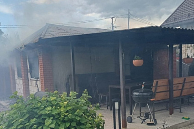 В Самарской области пожарные дважды тушили дачи на одной улице