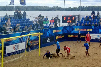 Пляжные "Крылья Советов" взяли бронзу чемпионата России