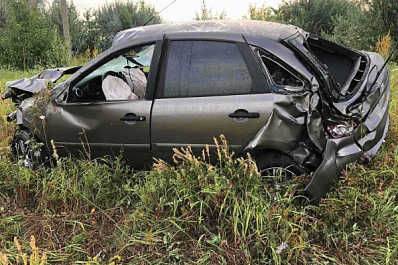 В Самарской области 22-летний парень перевернулся на "Гранте" и погиб