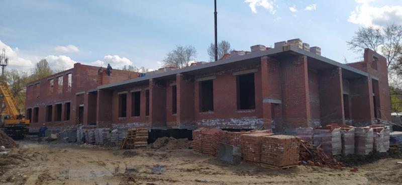 Строительство детского сада в Октябрьском районе Самары завершится к осени 2021 года