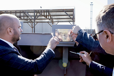 Вячеслав Федорищев принял участие в церемонии начала строительства самарской судоверфью "Нефтефлот" пассажирских судов