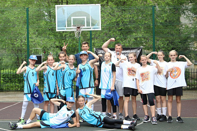 В Отрадном прошел этап Лиги губернатора по баскетболу 3х3