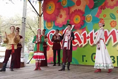 Песни, танцы, куреш и настоящий баран: жители Сызрани с размахом отметили Сабантуй