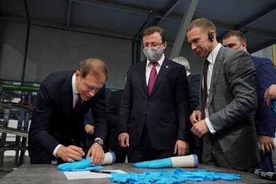 Нитриловые перчатки производства нового завода из Тольятти проходят сертификацию