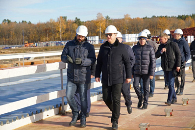 Строительство Волжского моста идет с опережением графика