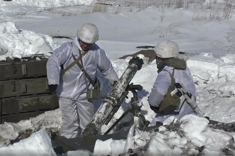 Под Самарой минометчики ЦВО уничтожили базу противника