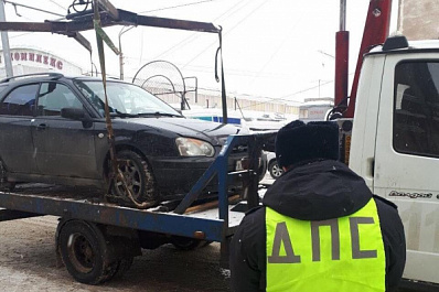 Водитель из Самары попросил полицейских эвакуировать чужую машину