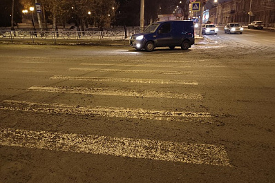В Самаре Fiat сбил 9-летнюю девочку на пешеходном переходе