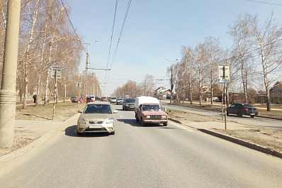 В Тольятти 72-летний водитель сбил пенсионерку на зебре